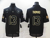 Nike Saints 13 Michael Thomas Black 2020 Salute To Service Limited Jersey,baseball caps,new era cap wholesale,wholesale hats